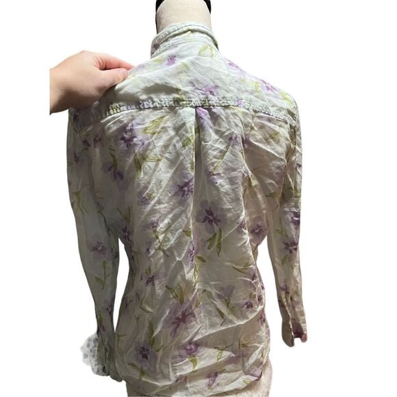 The Limited Floral Button down shirt with collar - Picture 3 of 3